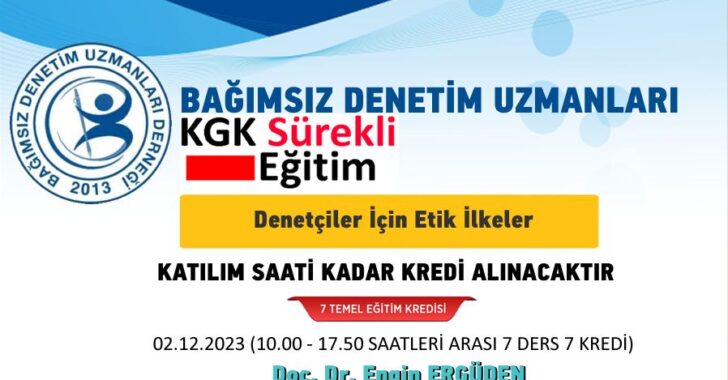 Denetçiler İçin Etik İlkeler