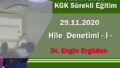 Hile Denetimi – I –