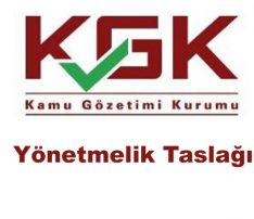 Bağımsız Denetim Yönetmeliğinde Değişiklik Yapılmasına Dair Yönetmelik Taslağı