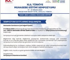 62. Türkiye Muhasebe Eğitimi Sempozyumu