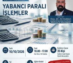 YABANCI PARALI İŞLEMLER