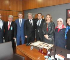 Ağrı M.Vekili Fatma Salman Ziyareti