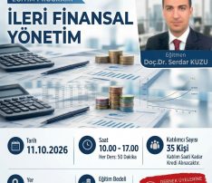 İLERİ FİNANSAL YÖNETİM