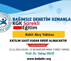 Nakit Akış Tablosu
