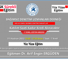 2400 – 2410 SINIRLI DENETİM STANDARTLARI