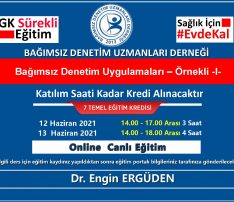 Bağımsız Denetim Uygulamaları –Örnekli-I-