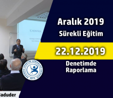Denetimde Raporlama – Rezervasyon Kotası Dolmuştur