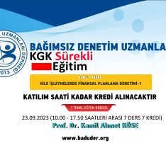 İŞLETMELERDE FİNANSAL PLANLAMA