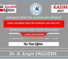 SINIRLI BAĞIMSIZ DENETİM STANDARTLARI 2400-2410