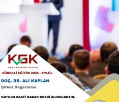 Şirket Değerleme