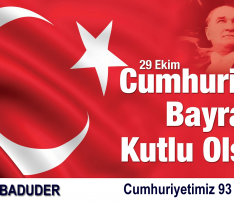 29 Ekim Cumhuriyet Bayramı Kutlama Mesajı
