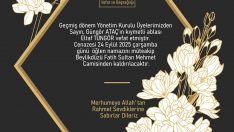 Vefat ve Başsağlığı