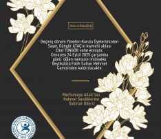 Vefat ve Başsağlığı