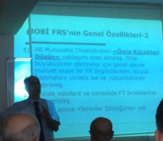 BOBİ FRS – 1 Eğitimi Gerçekleşti