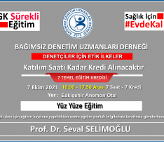 Denetçiler İçin Etik İlkeler