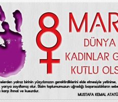 8 Mart Dünya Kadınlar Günü