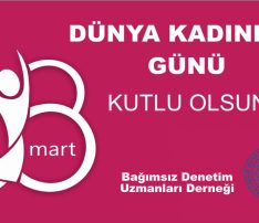 8 Mart Dünya Kadınlar Günü Kutlu Olsun