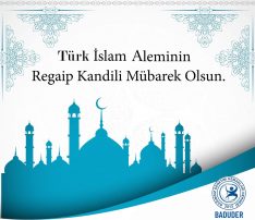 Regaip Kandili Kutlu Olsun