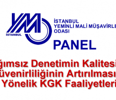 YMM Odası Panel Proğramı