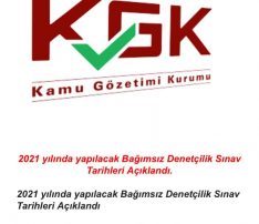 KGK Duyurusu