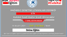 KGK Sürekli Eğitim Online Eğitim Etik Dersimiz