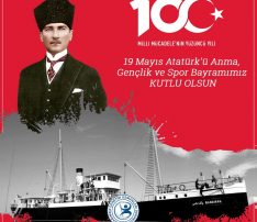 19 Mayıs Atatürk’ ü Anma Gençlik ve Spor Bayramı Kutlu Olsun