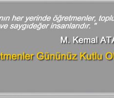 Öğretmenler Günü 2016