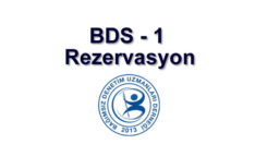 BDS – 1  Rezervasyon Formu