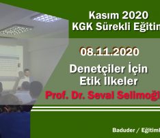 Denetçiler  İçin Etik İlkeler