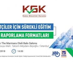 KGK Duyuru : Denetçiler İçin Sürekli Eğitim