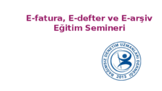 E-Fatura, E-Defter ve E-Arşiv Eğitimi