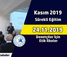 Denetçiler İçin Etik İlkeler – Rezervasyon Kotası Dolmuştur