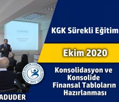 Konsolidasyon ve Konsolide Finansal Tabloların Hazırlanması