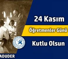 24 Kasım Öğretmenler Günü