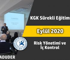 Risk Yönetimi ve İç Kontrol
