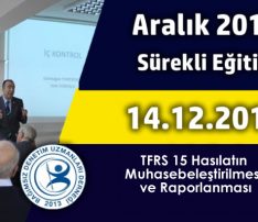 TFRS 15 Hasılatın Muhasebeleştirilmesi ve Raporlanması – Rezervasyon Kotası Dolmuştur
