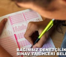 Bağımsız Denetçilik Sınav Tarihleri Belli Oldu.