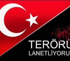 Terörü Lanetliyoruz
