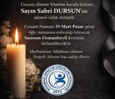 Vefat ve Başsağlığı
