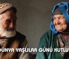 1 Ekim Dünya Yaşlılar Günü Kutlu Olsun