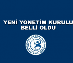 Yeni Yönetim Kurulumuz